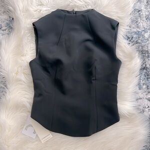 Business Chic Grey Top